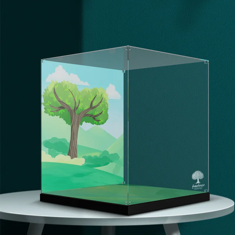 LIGHT YOUR BRICKS LeiYiBai Compatibility Building Block IDEAS Collection 21318 Treehouse Storage Box Model Accessories-6