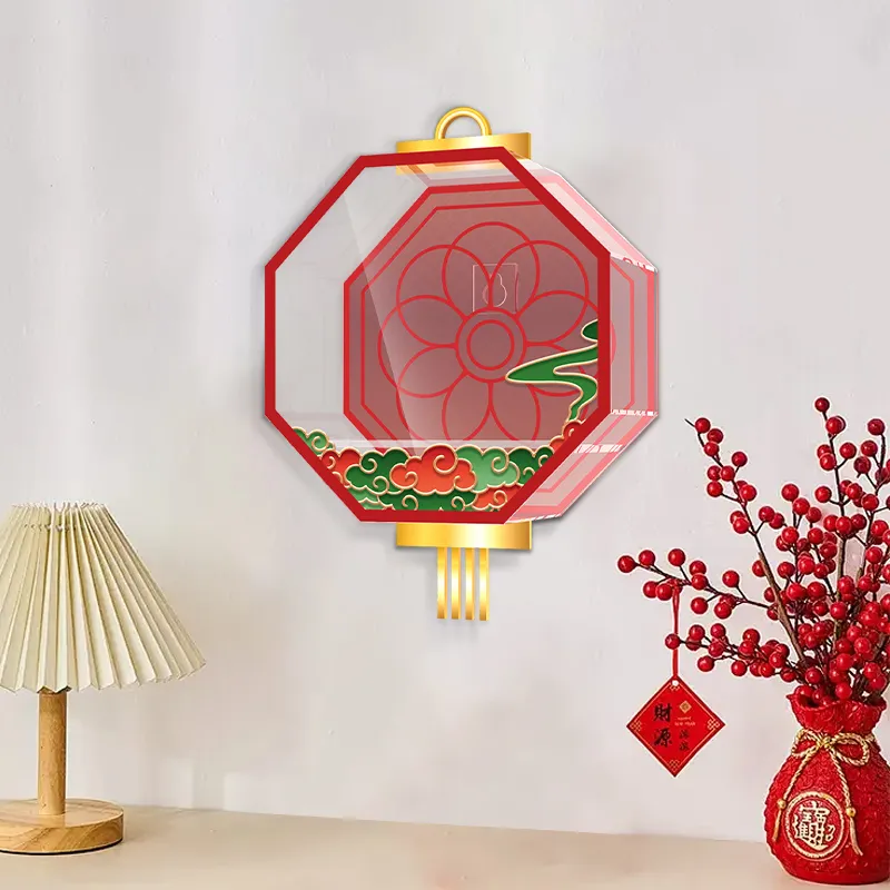 LIGHT YOUR BRICKS Joy Hundred Compatibility LEGO 40707 Snake Zodiac Limited Edition Display Case Model Accessories-3