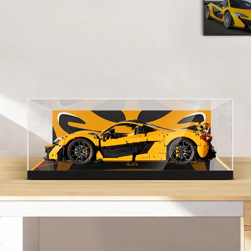 LIGHT YOUR BRICKS LeYiBai Compatibility Building Block 42172 McLaren P1 Racing Storage Box Model Accessories-25