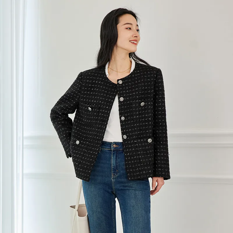 Coonesha Cropped Coats Women's-20