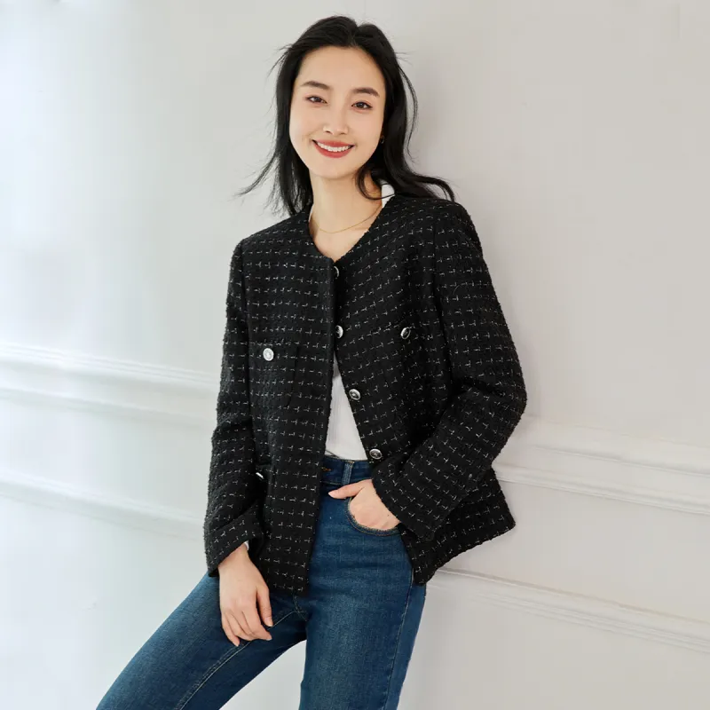 Coonesha Cropped Coats Women's-19