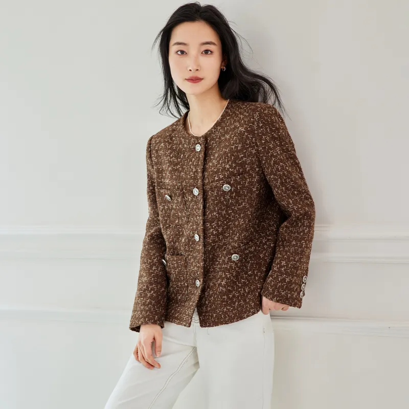 Coonesha Cropped Coats Women's-15