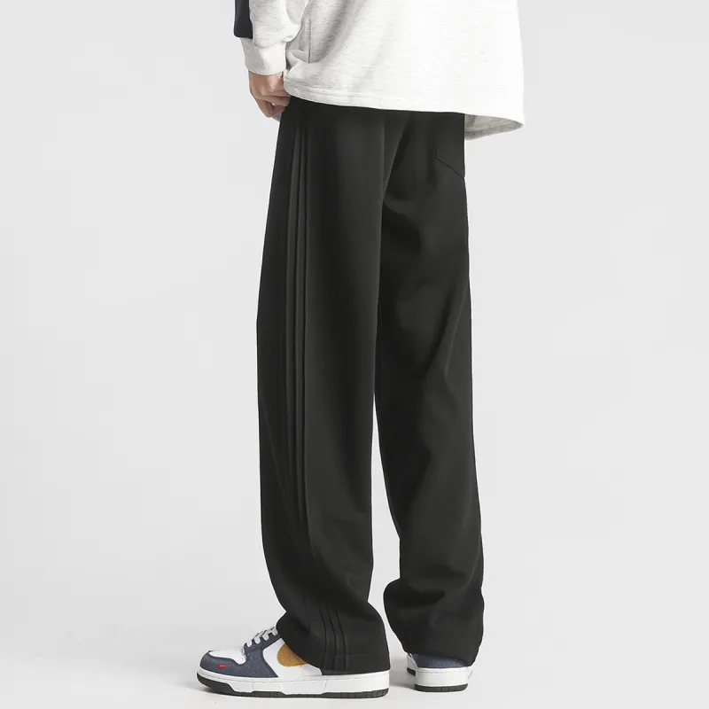 USUX Casual Pants Unisex Light Gray-11