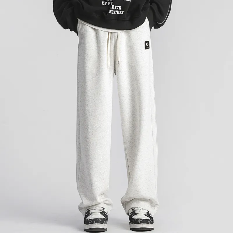 USUX Casual Pants Unisex Light Gray-6