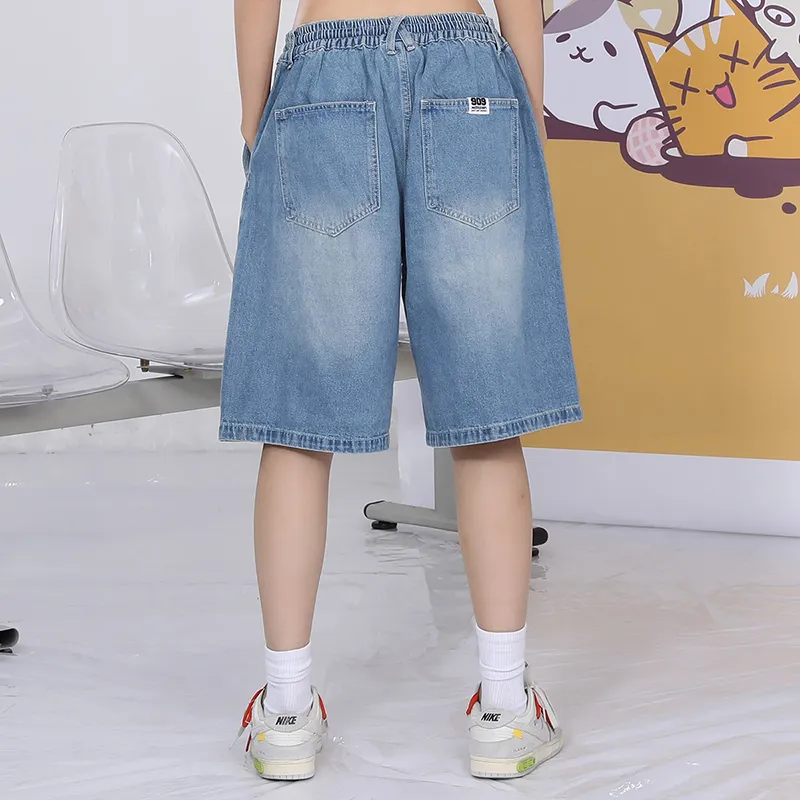 XXGOGO Shorts Unisex Denim Blue-4