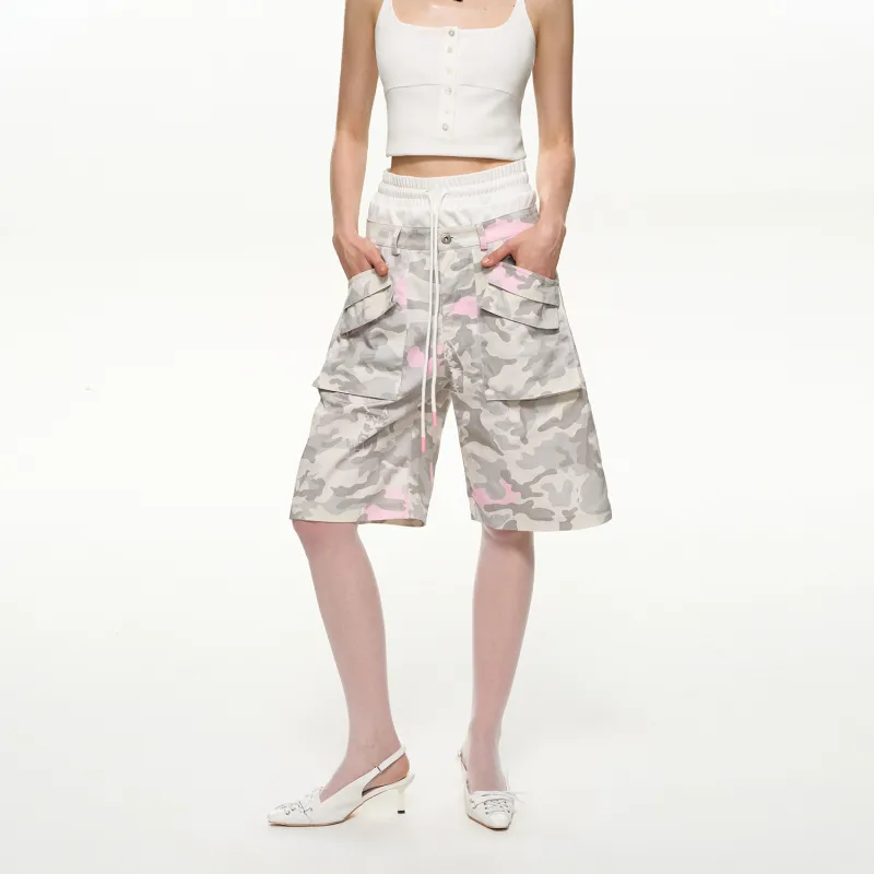 NS76 Cargo Shorts Women's Camouflage-6