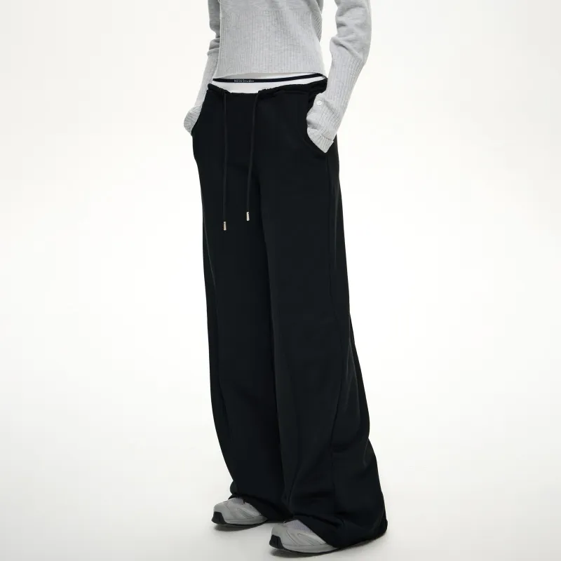 NS76 Knitted Sports Pants Women's-2