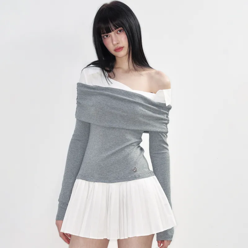 NS76 Long Sleeved Dresses Women's-8