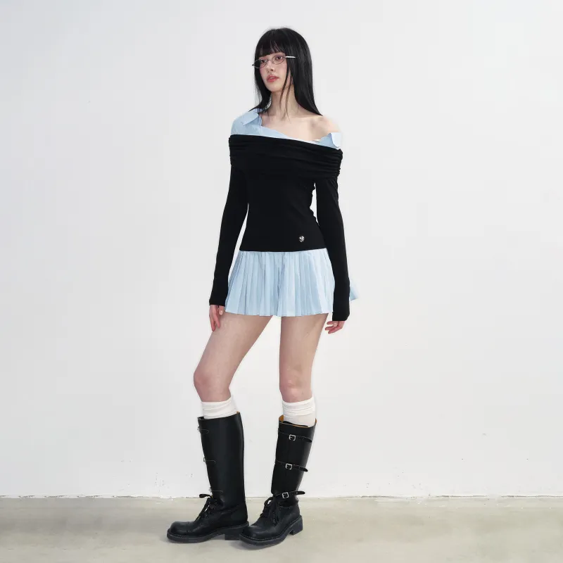 NS76 Long Sleeved Dresses Women's-2
