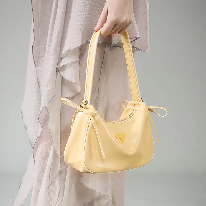 JACD PU Shoulder Bag Women's Black/Blue/Apricot-7