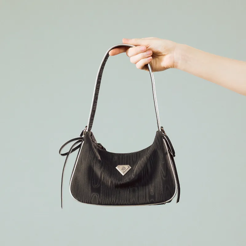 JACD PU Shoulder Bag Women's Black/Blue/Apricot-14