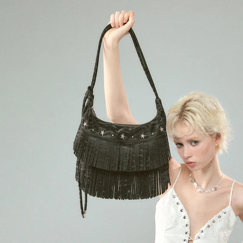 JACD PU Crossbody Bag Regular Women's White/Black-6