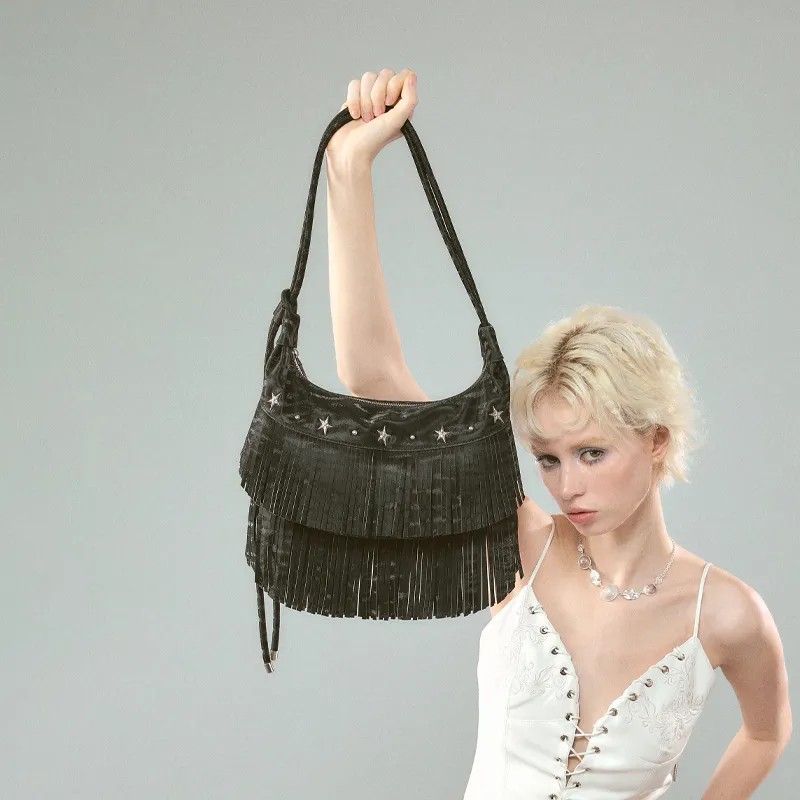 JACD PU Crossbody Bag Regular Women's White/Black-5