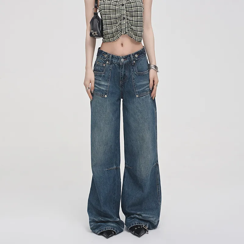 Jenna Chun Jeans Women's Ripple Blue-8