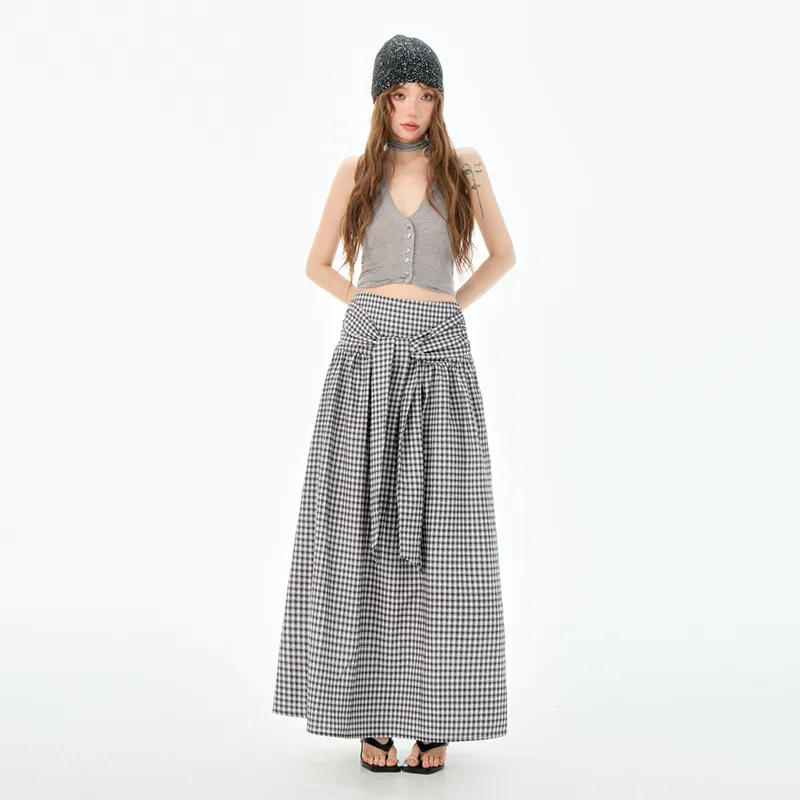 Jenna Chun Casual Long Skirt Women's-4