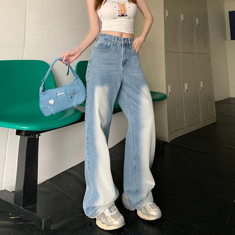 Jenna Chun Jeans Women's Faint White Blue-4