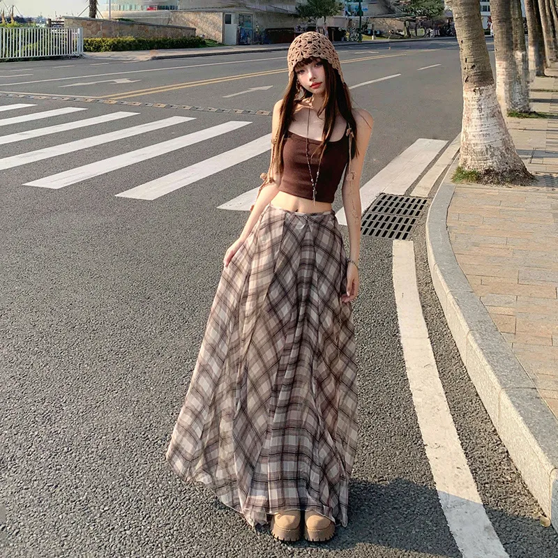 Jenna Chun Casual Long Skirt Women's-6