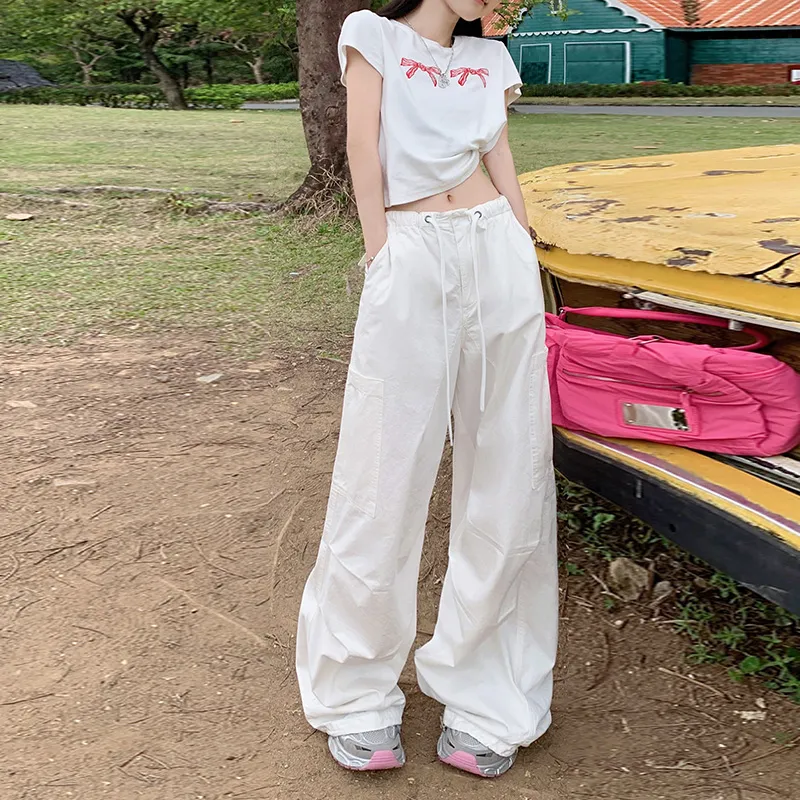 Jenna Chun Casual Pants Women's White-7