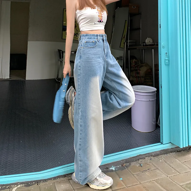 Jenna Chun Jeans Women's Faint White Blue-2