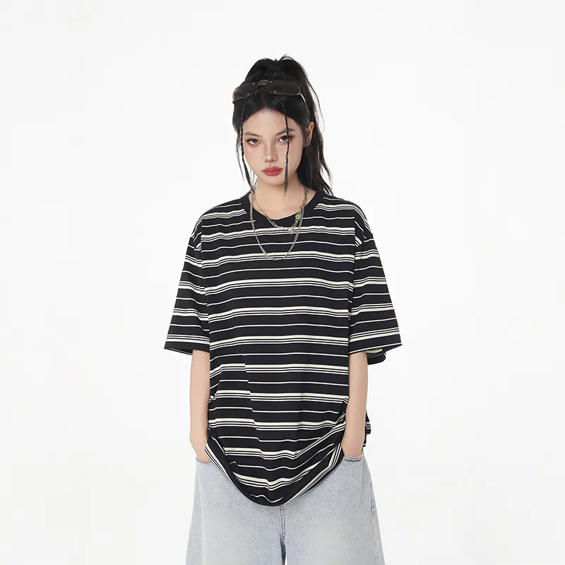 Jenna Chun Drop Shoulder Sleeve T Shirt Unisex-8
