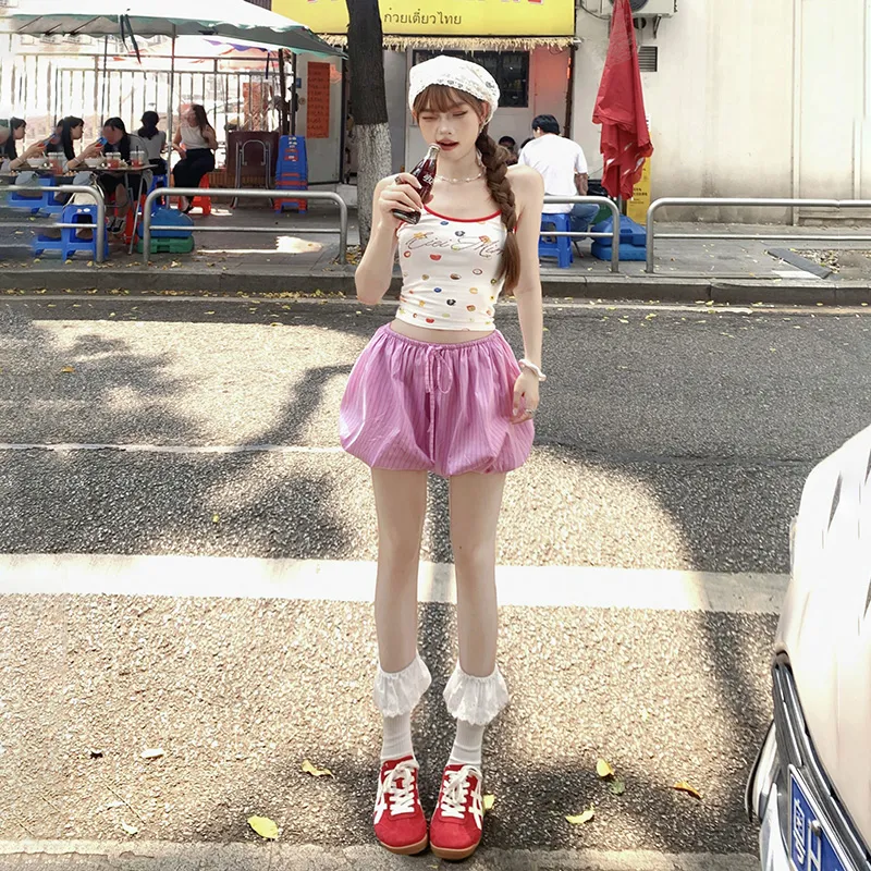 Jenna Chun Casual Short Skirts Women's-5