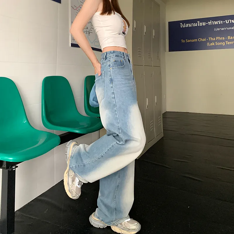 Jenna Chun Jeans Women's Faint White Blue-3