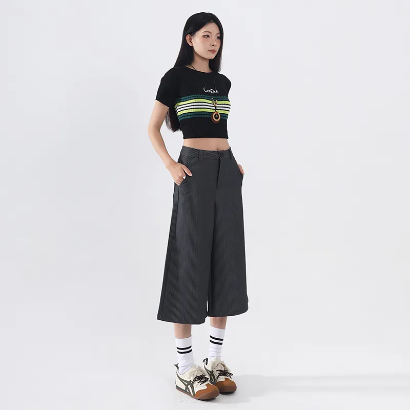 Jenna Chun Casual Shorts Women's Black-7
