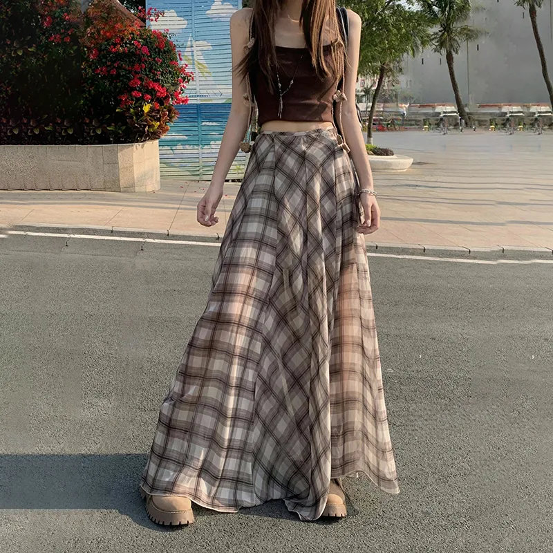 Jenna Chun Casual Long Skirt Women's-5