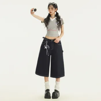 Jenna Chun Denim Shorts Women's
