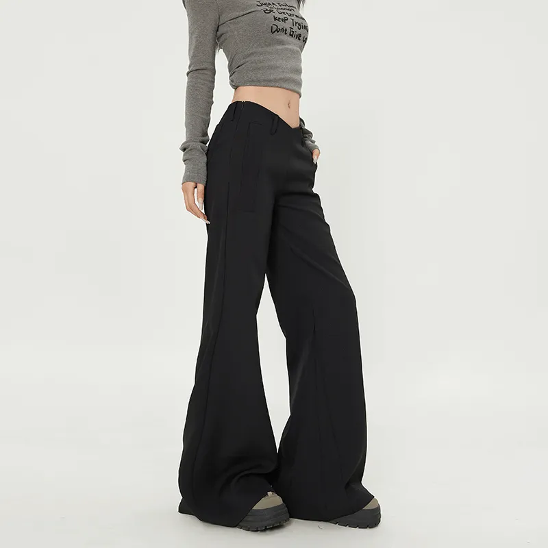 Jenna Chun Casual Pants Women's Black-11