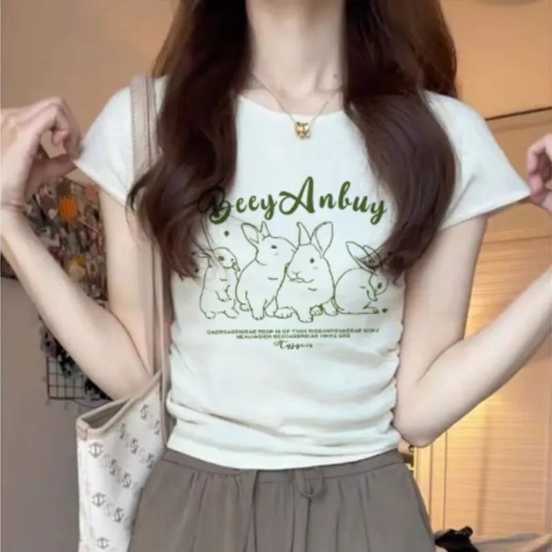 Jenna Chun T Shirt Women's Ivory-3