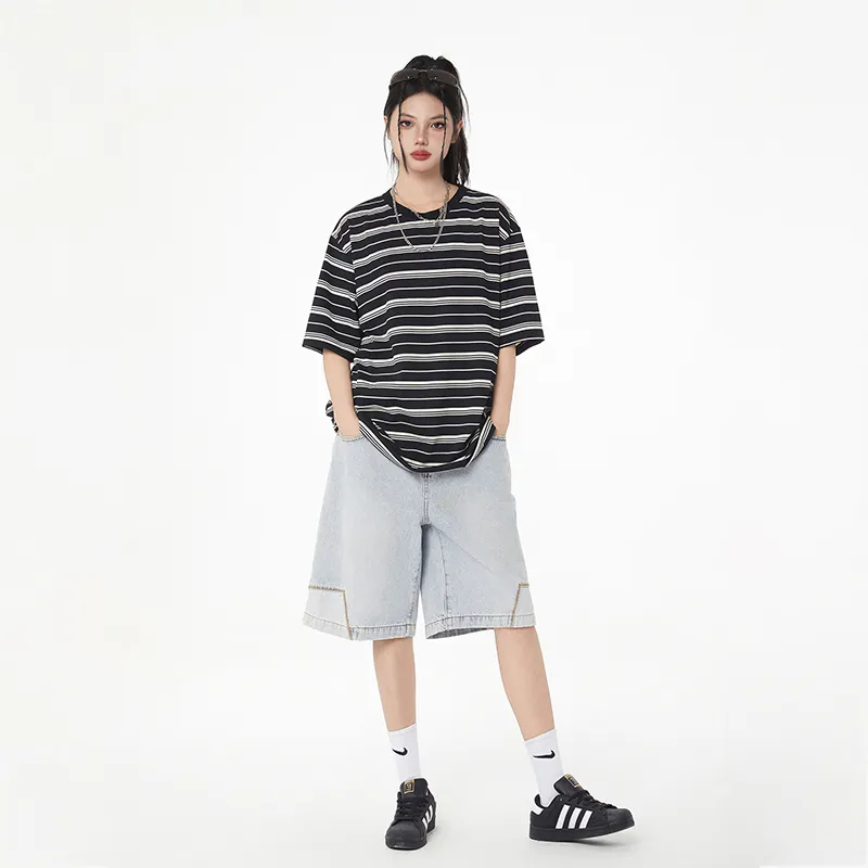 Jenna Chun Drop Shoulder Sleeve T Shirt Unisex-13
