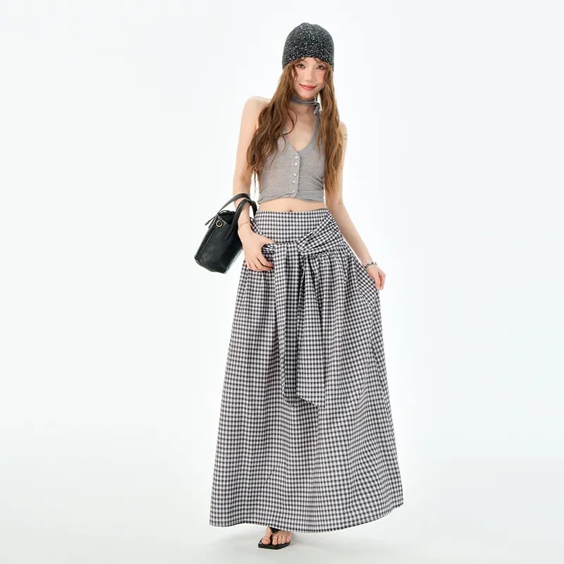 Jenna Chun Casual Long Skirt Women's-6