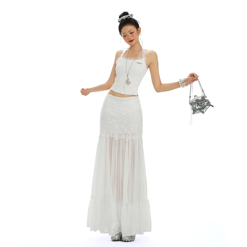 Jenna Chun Casual Long Skirt Women's-5