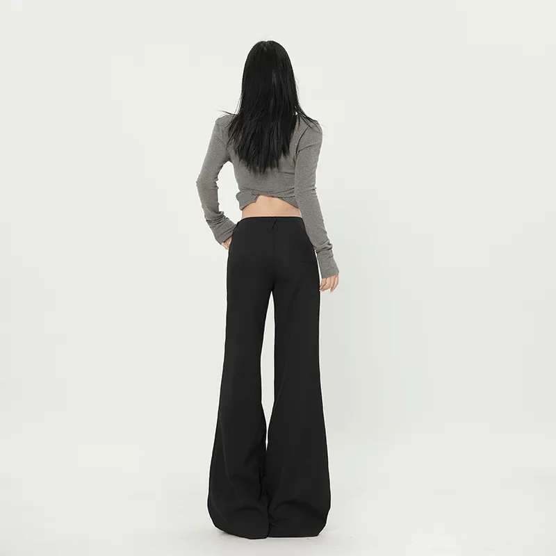 Jenna Chun Casual Pants Women's Black-2