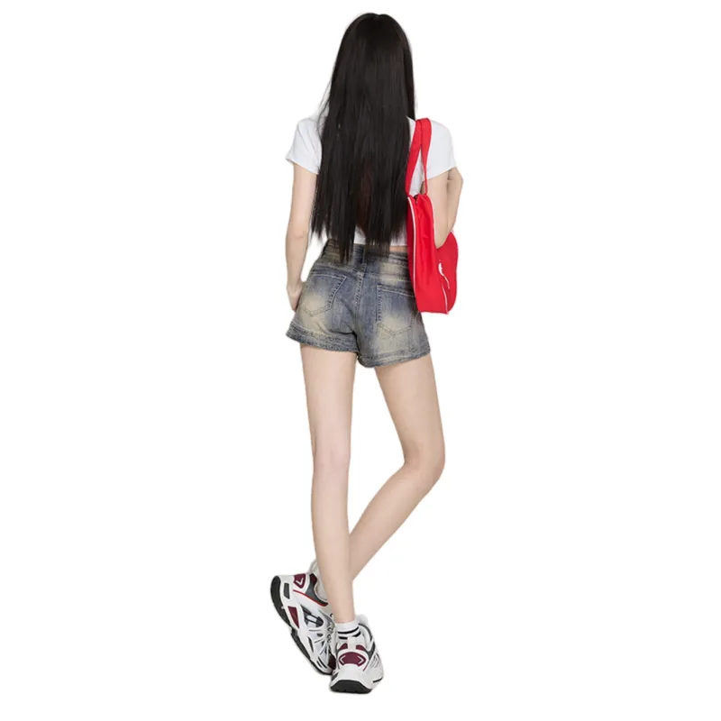 Jenna Chun Denim Shorts Women's-7
