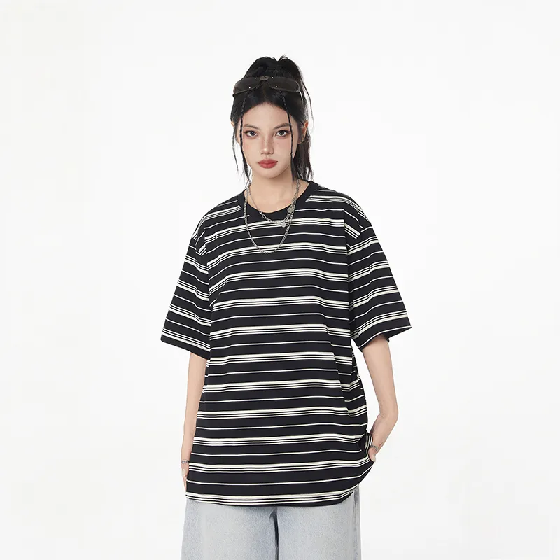 Jenna Chun Drop Shoulder Sleeve T Shirt Unisex-14