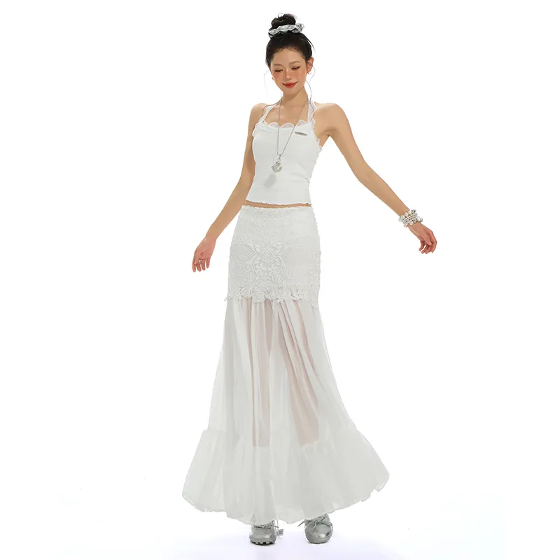 Jenna Chun Casual Long Skirt Women's-7