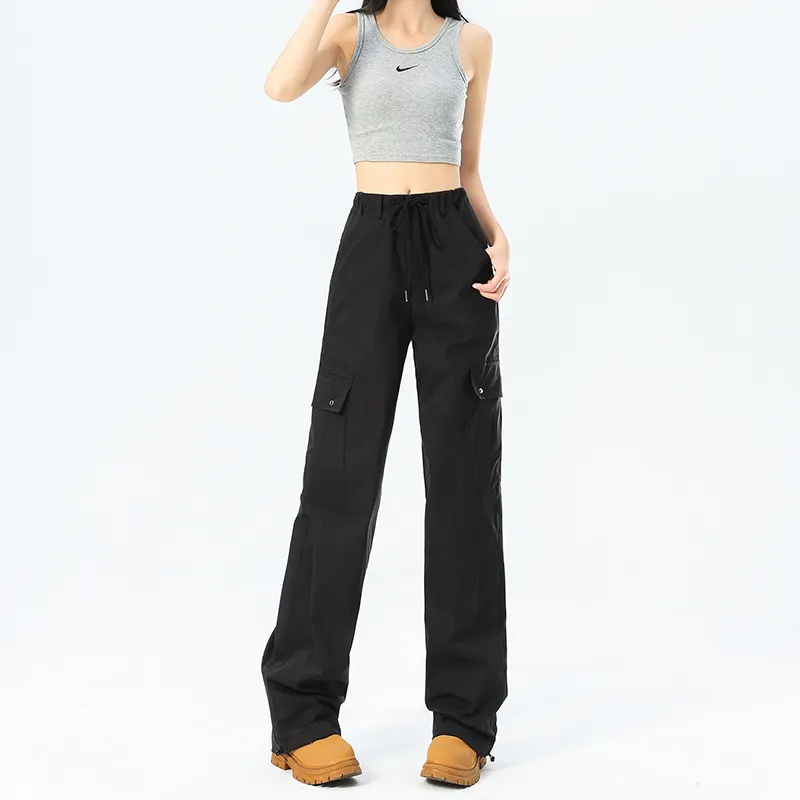 Jenna Chun Casual Pants Women's Black-1