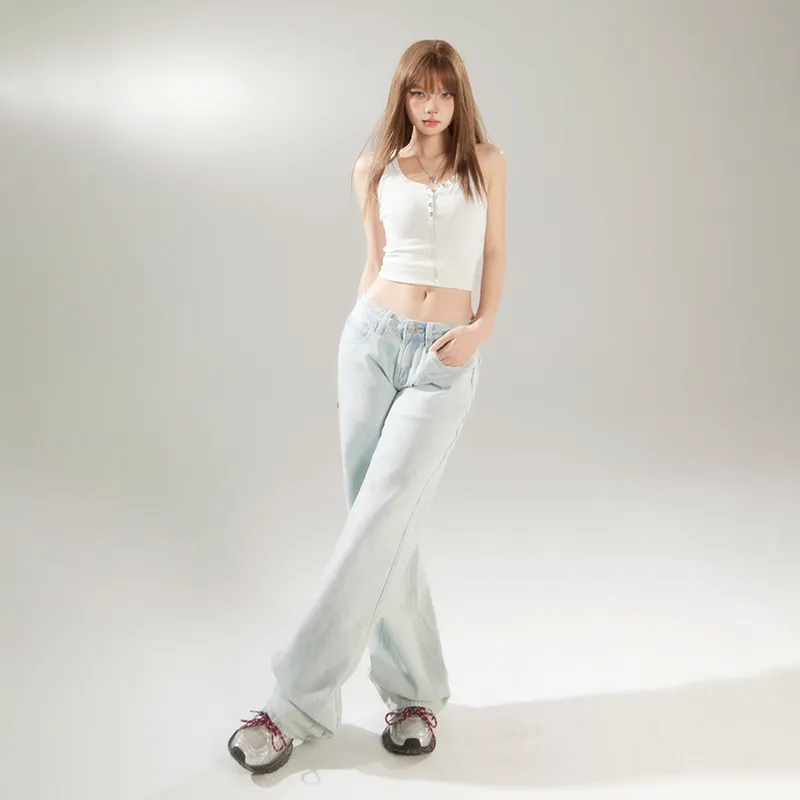 Jenna Chun Jeans Women's Light Blue-5