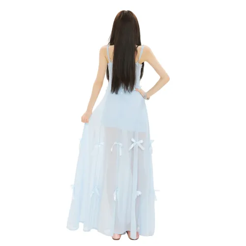 Jenna Chun Casual Long Skirt Women's Nose Blue