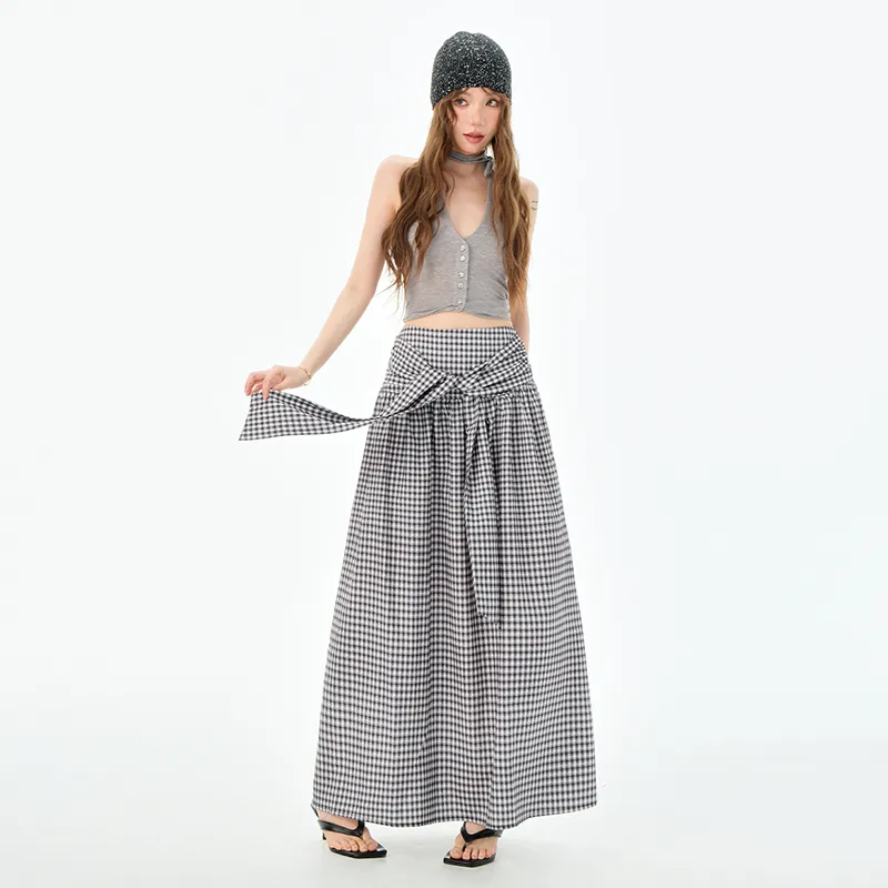 Jenna Chun Casual Long Skirt Women's-5