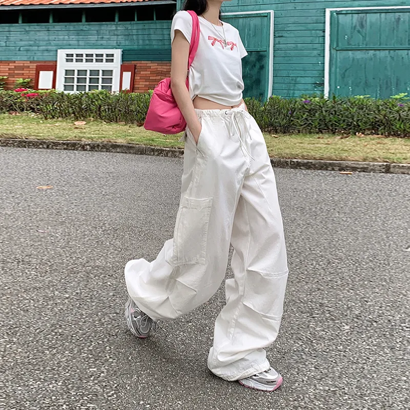 Jenna Chun Casual Pants Women's White-5