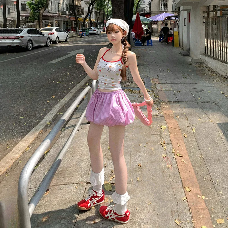 Jenna Chun Casual Short Skirts Women's-6