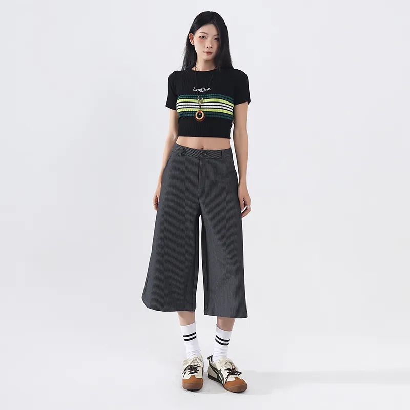 Jenna Chun Casual Shorts Women's Black-5
