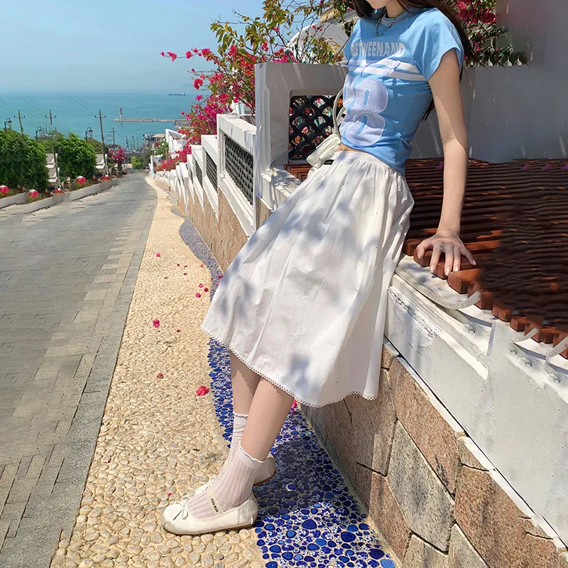 Jenna Chun Casual Long Skirt Women's-4