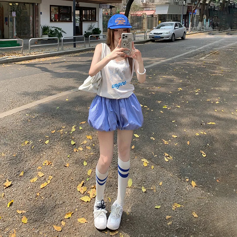 Jenna Chun Casual Short Skirts Women's-12