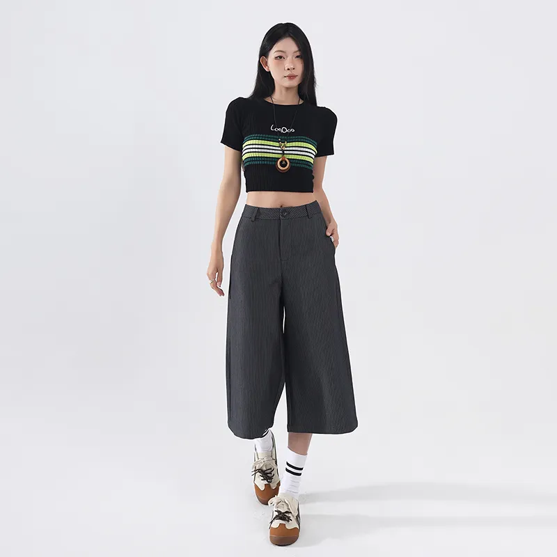 Jenna Chun Casual Shorts Women's Black-3