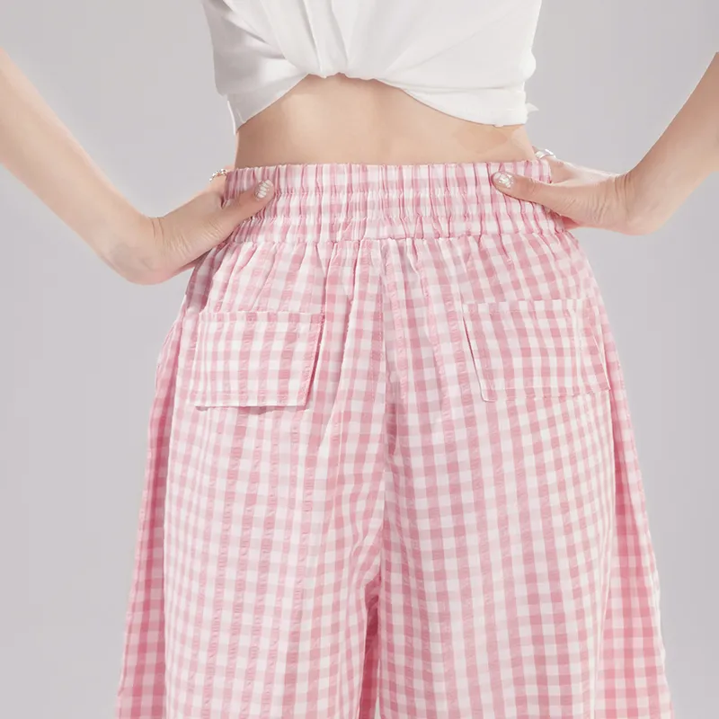 Jenna Chun Casual Pants Women's Pink-6