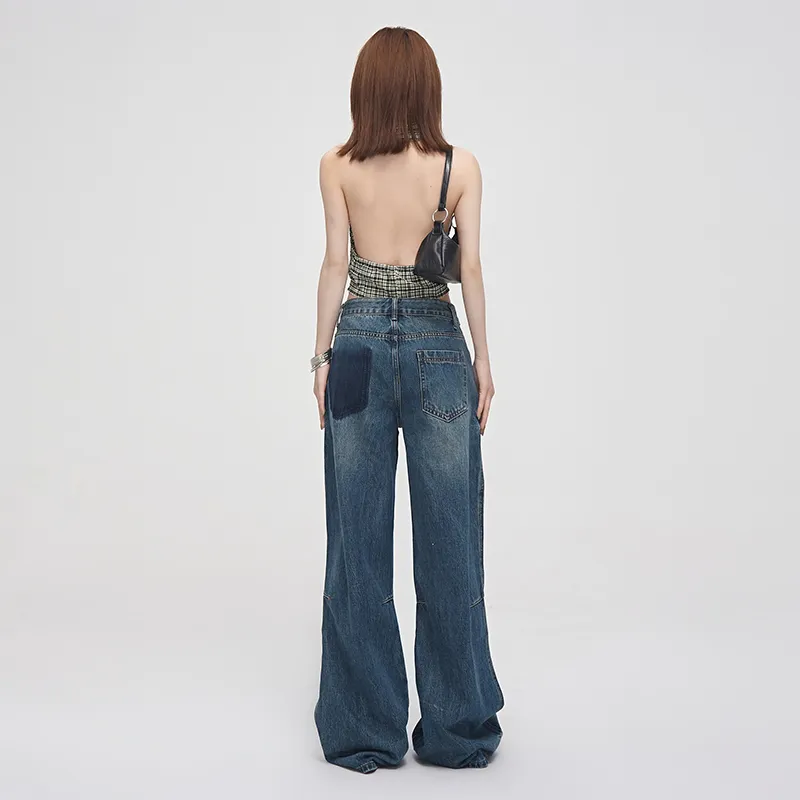Jenna Chun Jeans Women's Ripple Blue-6